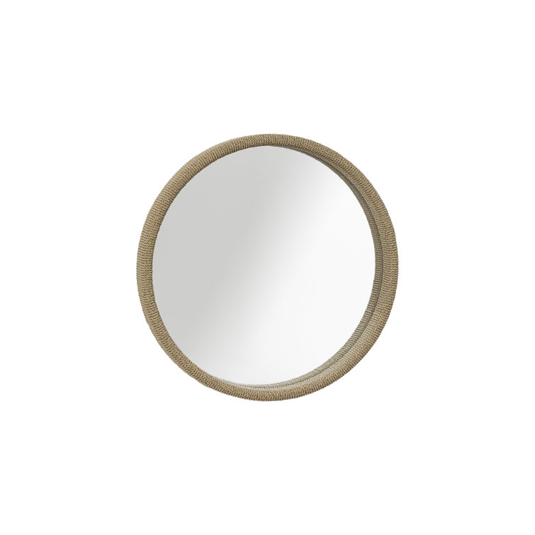 Brownstone Furniture Capri Round Rope Wall Mirror Wayfair